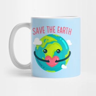 save the earth day Mug